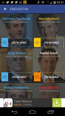 PADRON ELECTORAL android App screenshot 1